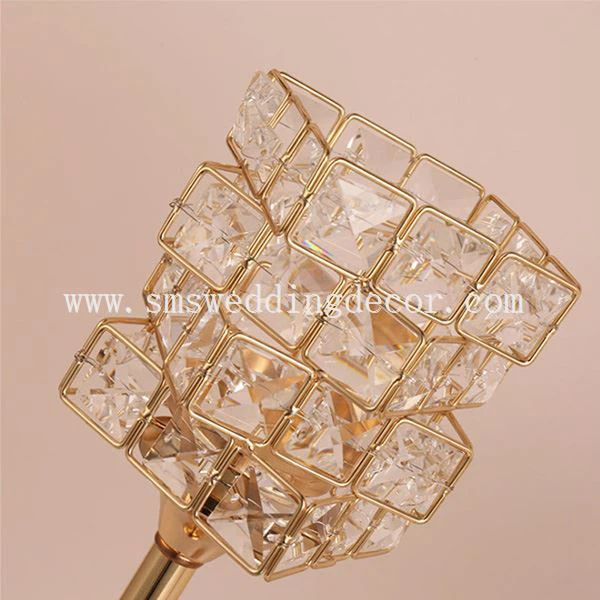 crystal candelabra candle holder