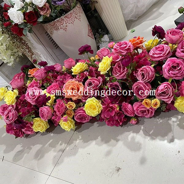 wedding long table flowers