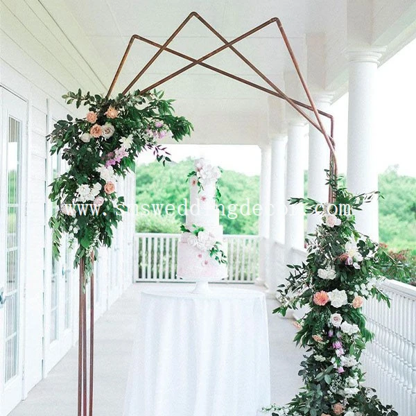 metal wedding arch