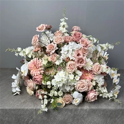 Dusty Rose Διακόσμηση Τραπεζιού Γάμου
