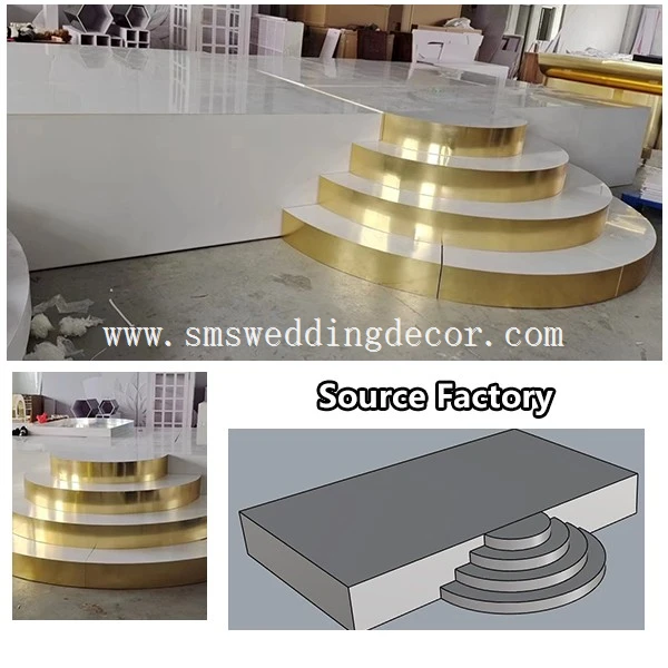arab wedding stage